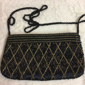 Vintage Winkelman's Ladies Beaded Purse Crossbody